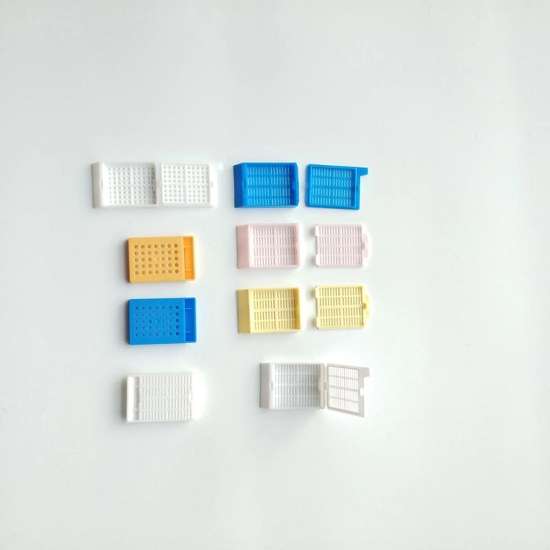 High Quality White Plastic Tissue Processing Embedding Cassettes