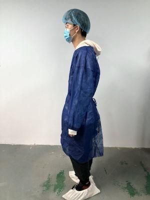 Fumo Isolation Insulation Labor Non Woven Impermeable Barrier Examination Disposable PP Gown