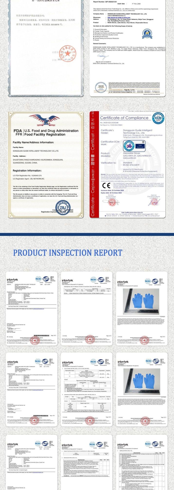 Black Nitrile Glove, Disposable Medical Examination Glove Blue Nitrile Glove, Nitrile Examination Large Gloves