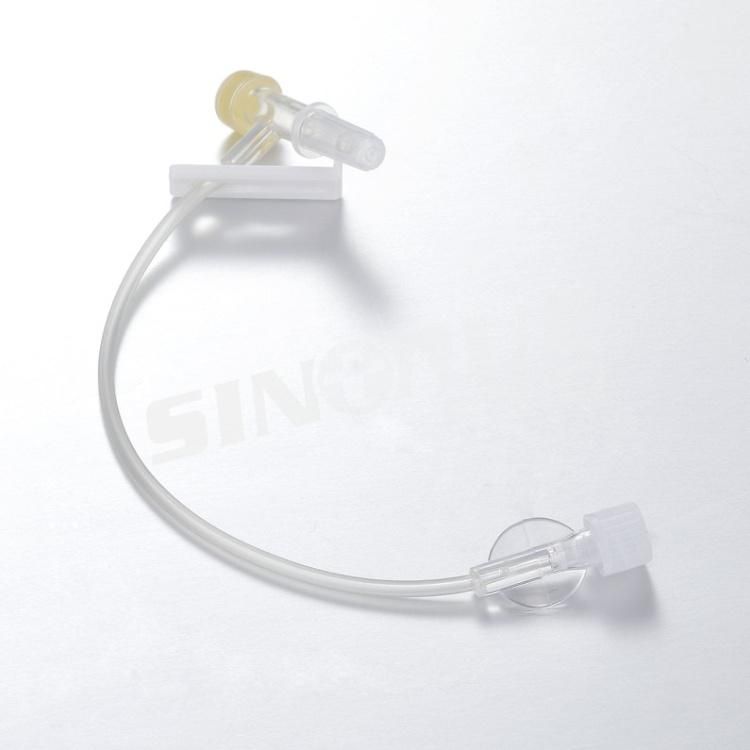 Hospital 15cm Disposable Medical T-Shape Extension Tube