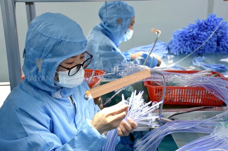 Silicone Foley Catheter with Temperature Probe / Sensor