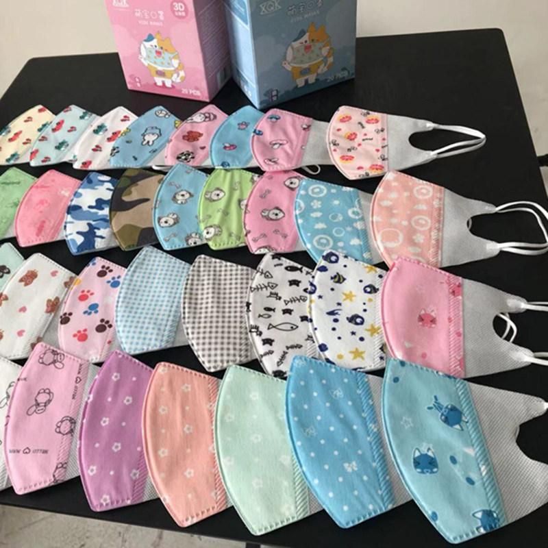 Face Mask Mask 3ply Disposable for Protecting Kids