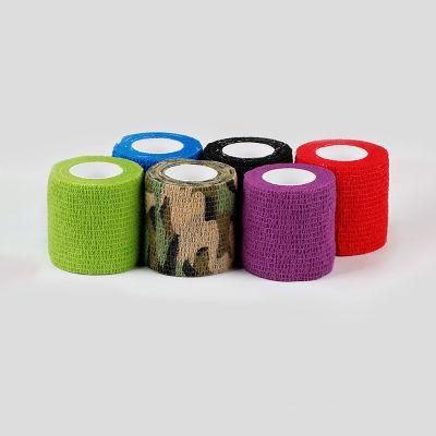 Competitive Price Various Colors Non-Woven Veterinary Cohesive Bandage