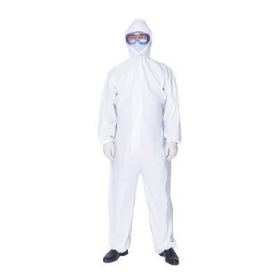 Factory Medical Instrument Isolation Disposable Coverall with Hood