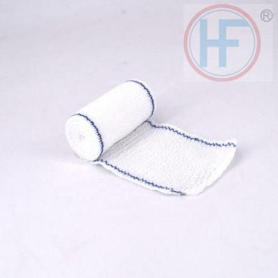 Medical Comsumable Available Samples Hf a-4 Blue Line Elastic Crepe Bandage