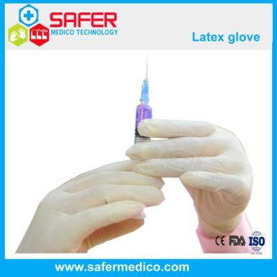 Disposable Latex Glove with Powder Free From Malaysia Manufacturer High Chemical Resistant