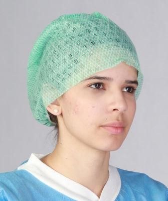 Hospital Consumables Disposable PP Non Woven Doctor Mob Cap Nurse Clip Cap