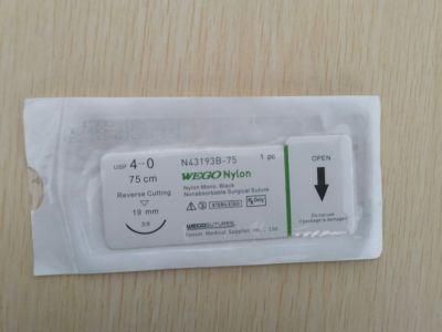 Wego Brand Nylon Surgical Suture Needle Length 19mm