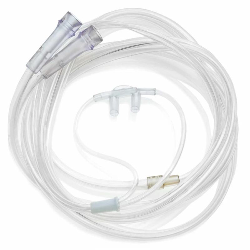 PVC Material Nasal Oxygen Cannula with Humidifier Bottle