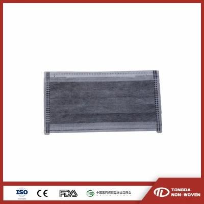 Disposable 3 Layers Nonwoven Designer Medical Face Maskface Black Blue Filter Anti Dust Surgical Colourful Face Mask