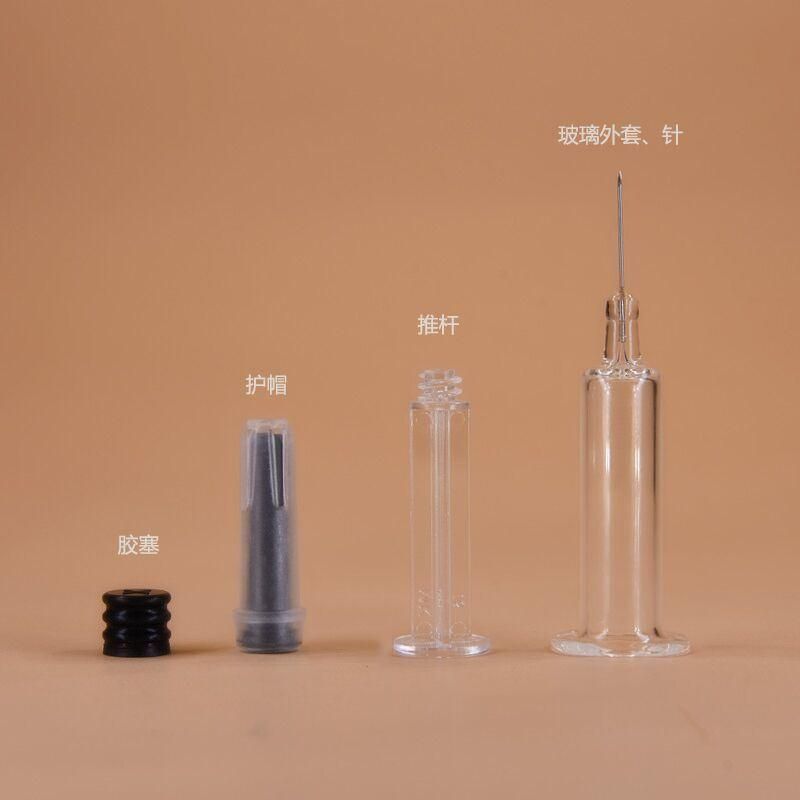 1ml Standard Type Luer Lock Glass Syringe