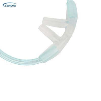 Medical Disposable 2m 1.8m Adult PVC CO2 Monitoring Nasal Cannula with CE&ISO