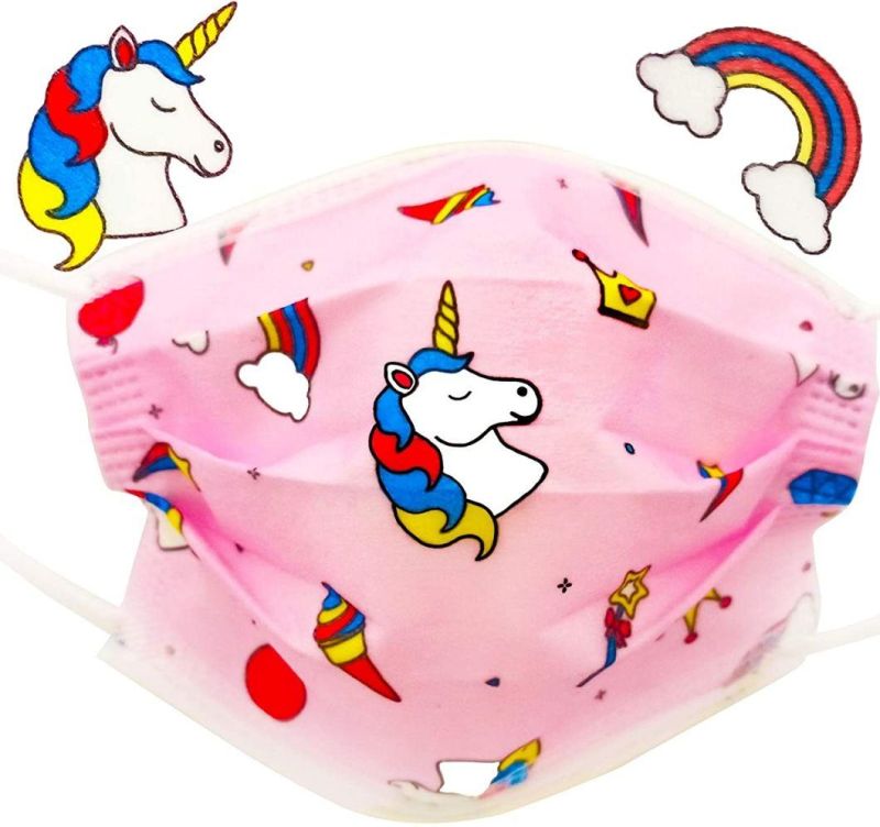 Kids Facial Masks Individually Wrapped Kids Disposable Face Mask