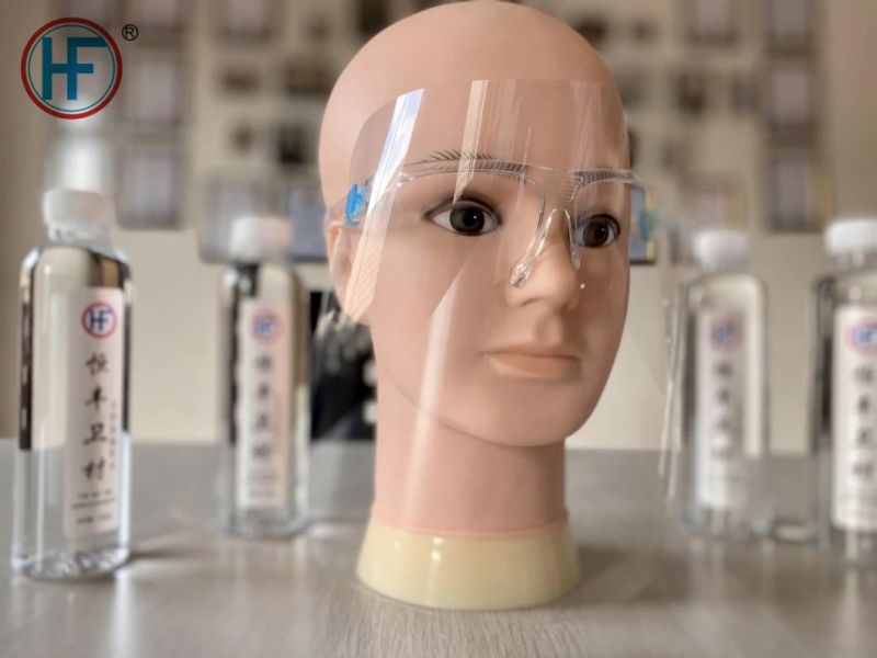 Disposable Medical Factory Direct Sale Anti-Fog Eyeglass for Public Transport Face Shields