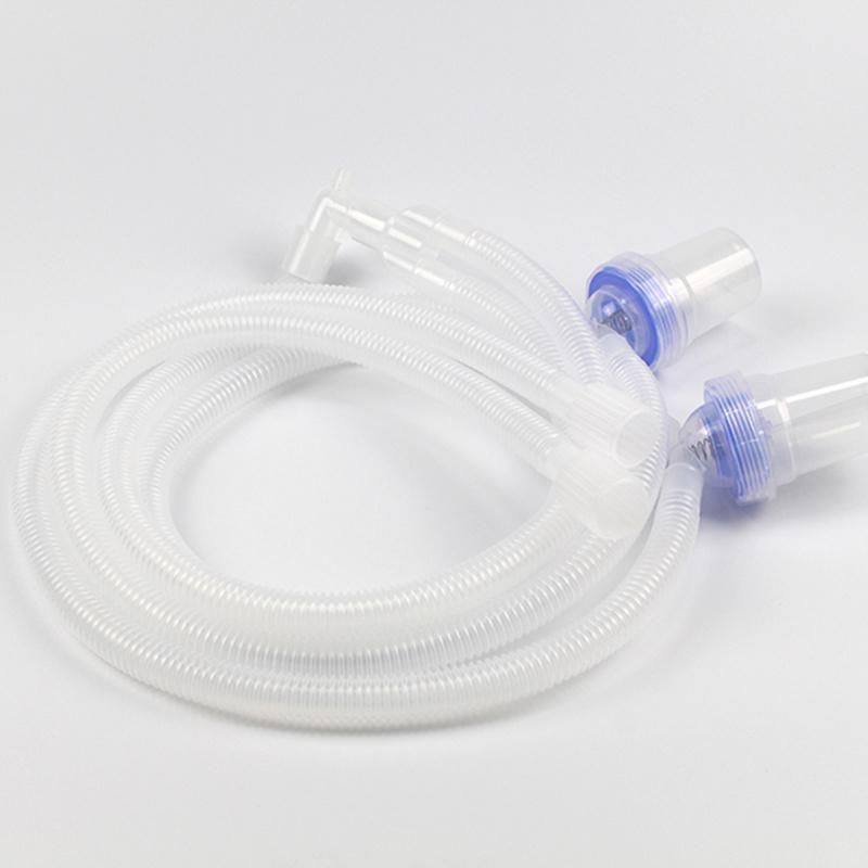 Corrugated Ventilator Breathing Circuit with Water Trap