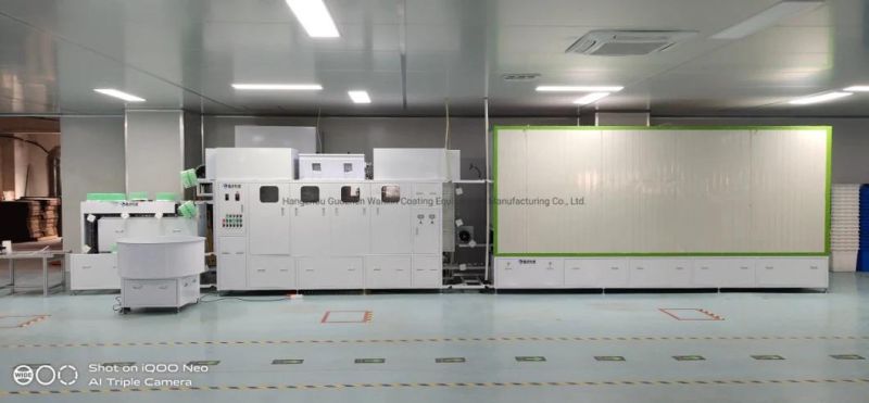 Automatic Flocking Machine with Glueing System for Making Medical Swabs