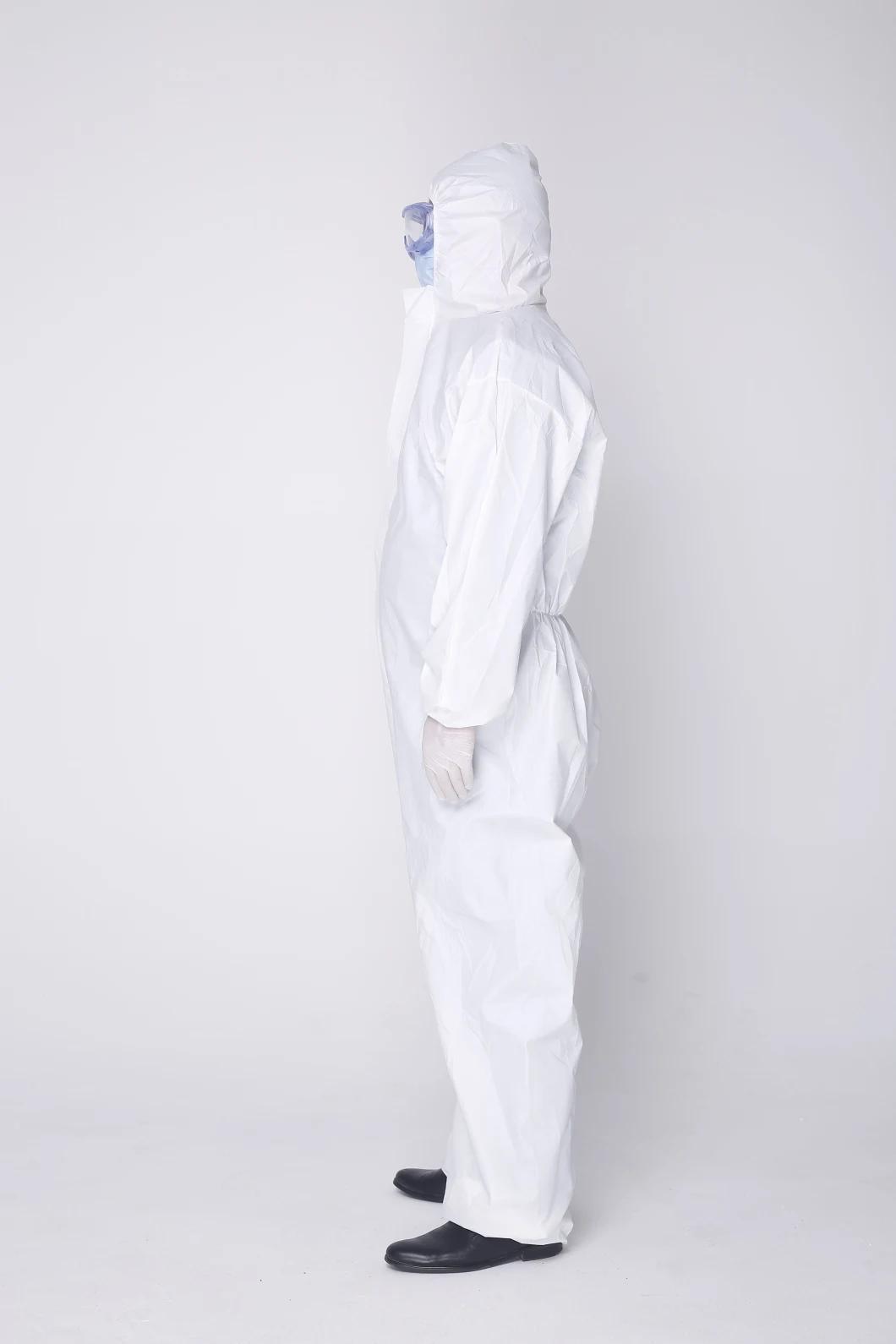 Wholesale Disposable Medical Isolation Disposable Gown with Hood
