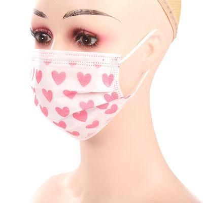 Fashionable Disposable 3 Ply Face Mask Nonvowen Face Mask