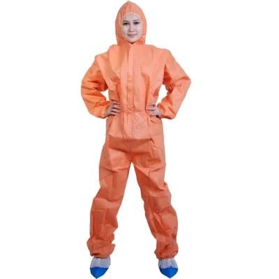 Disposable Nonwoven Coverall with Collar