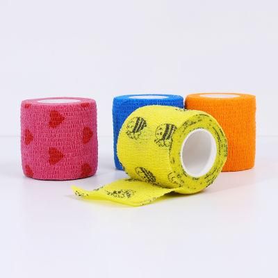 Medical Supply Printed Gauze Tubular Cohesive Bandages