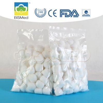 Disposable Medical Supply Absorbent Cotton Wool Ball 0.5g