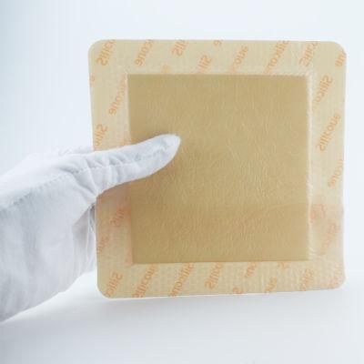 Winner Disposable Painless Feel Silicone Foam Lite Dressing with Border