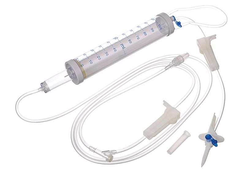 Wholesale Medical Plastic Cheap Disposable IV Infusion Giving Set with Luer Lock Y Connect