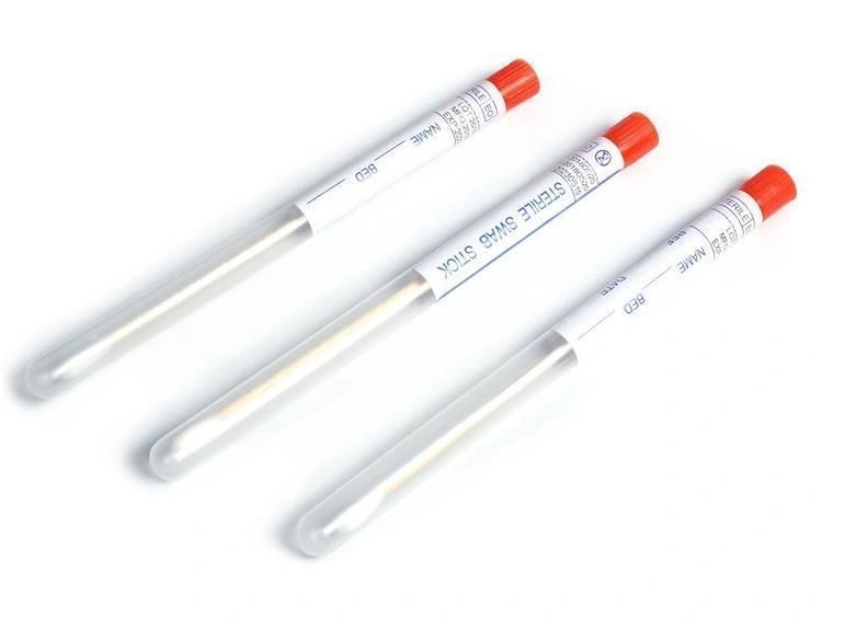 Ustom Sterile Transport Swab Tube Disposable Swab Medical Swab