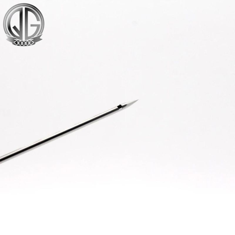 Customized Stainless Steel Electrolytic Polishing Blunt Tip Needle with Side Hole