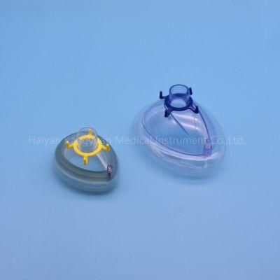 Anesthesia Mask for Single Use PVC CE FDA ISO