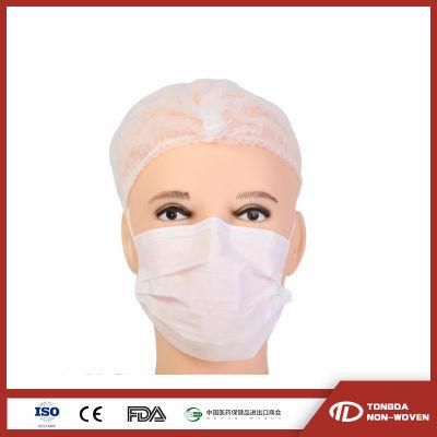 Breathable Latex-Free Blue Healthcare Personnel Protection Disposable Bouffant Caps