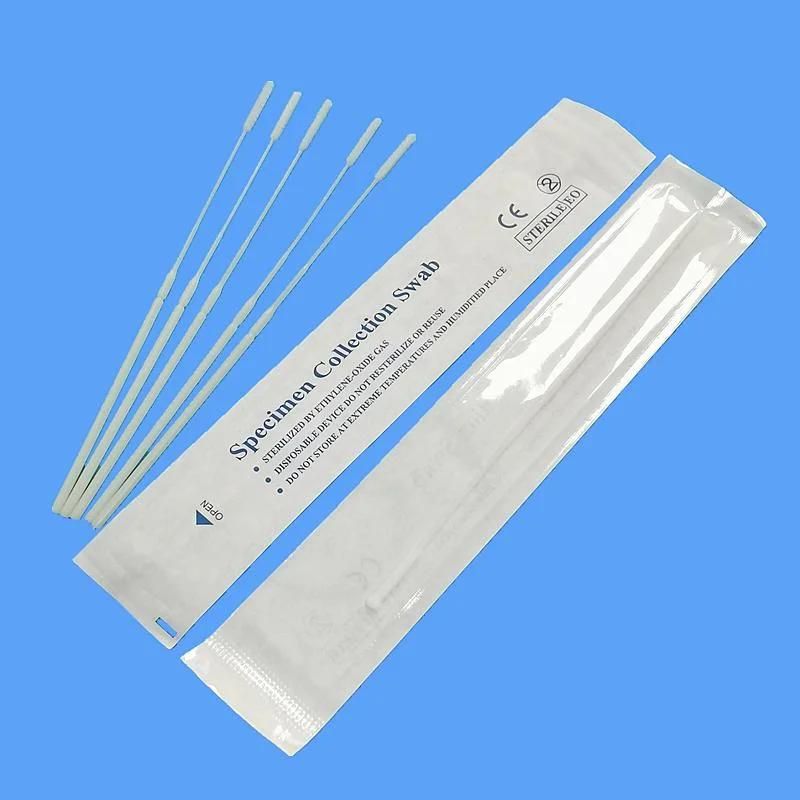 HD360 Specimen Collection Flocked Swabs Nasopharyngeal Specimen Nasal Flock Swab Flocked Swab