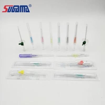 Medical IV Supplies Disposable Butterfly Wing Type Fixed Intravenous IV Cannula