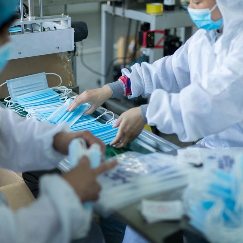 Certificates Supported 3 Ply Disposable Medical Surgical Non Woven Face Mask