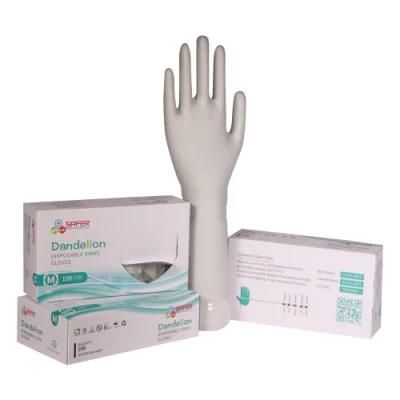 Vinyl Safety Gloves Powder Free Disposable Medical Grade with FDA 510K Clear
