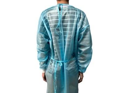 Hospital Disposable Protective Coverall Isolation Gown