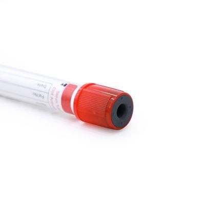 Cheap Price Disposable Serum Clot Activator Vacuum Blood Draw Plain Tube in Medical for Immunology Examination