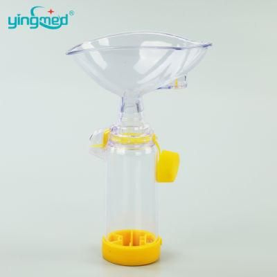 Anti-Static Inhaler Aero Silicone Chamber with Mask Made in China