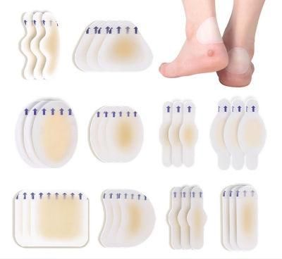 2022 Wound Care Dressing Supplies Hydrocolloid Sacral Dressing for Pressure Ulcers