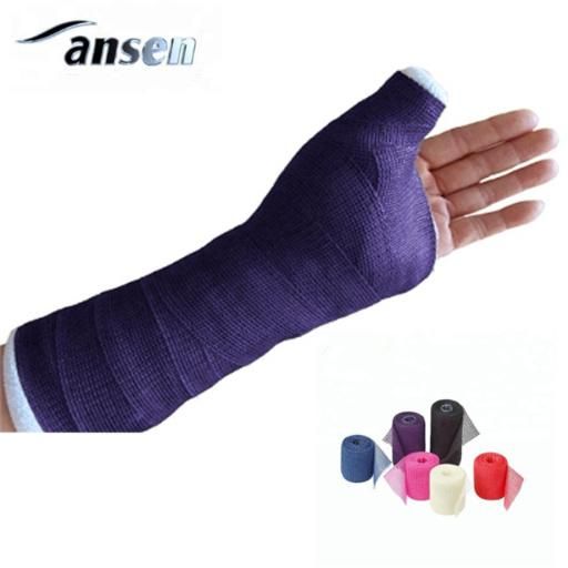 Hort Hardening Time Sleeve Fiberglass Cast Orthopedic Fiberglass Casting