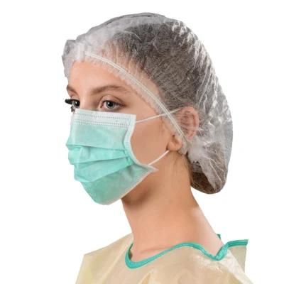 Medical Supplies Non Woven 3ply Earloop Disposable Face Mask