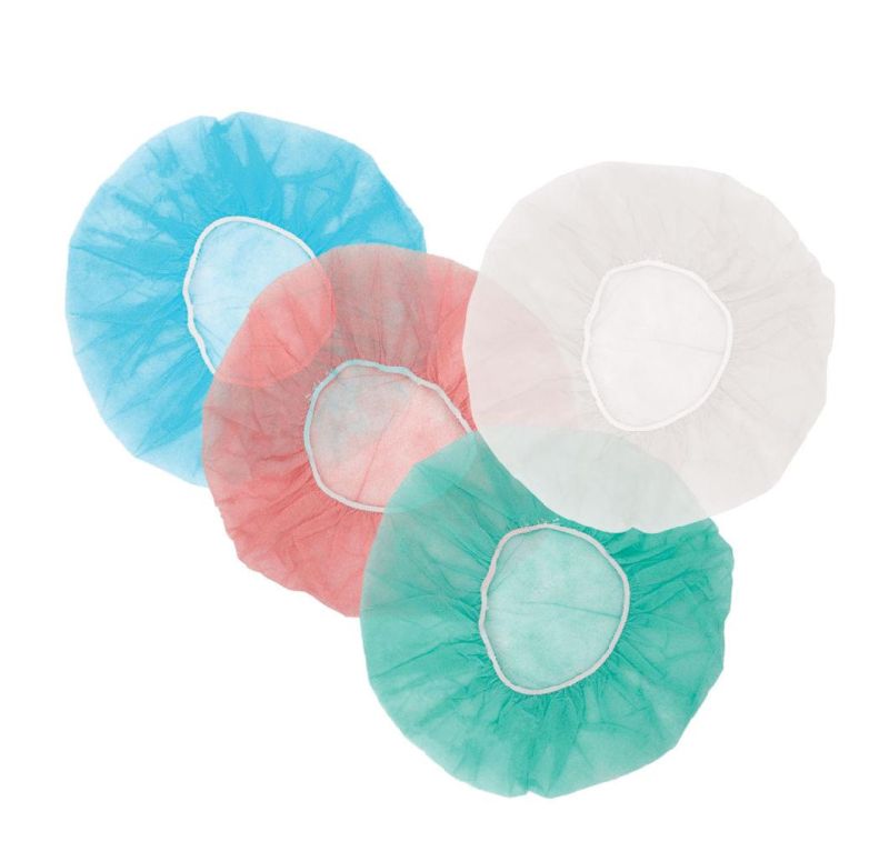 China Factory OEM Manufacturer Round Bouffant Cap Crimped Strip Caps