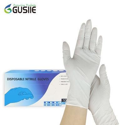 Powder Free Food Grade Disposable Nitrile Gloves