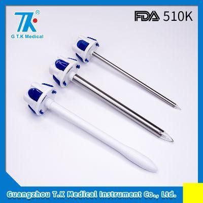Needle Cannula Trocar Shield Safety for Laparoscopic Procedures