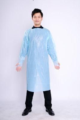 Disposable Standard Thumb Loop CPE Gowns
