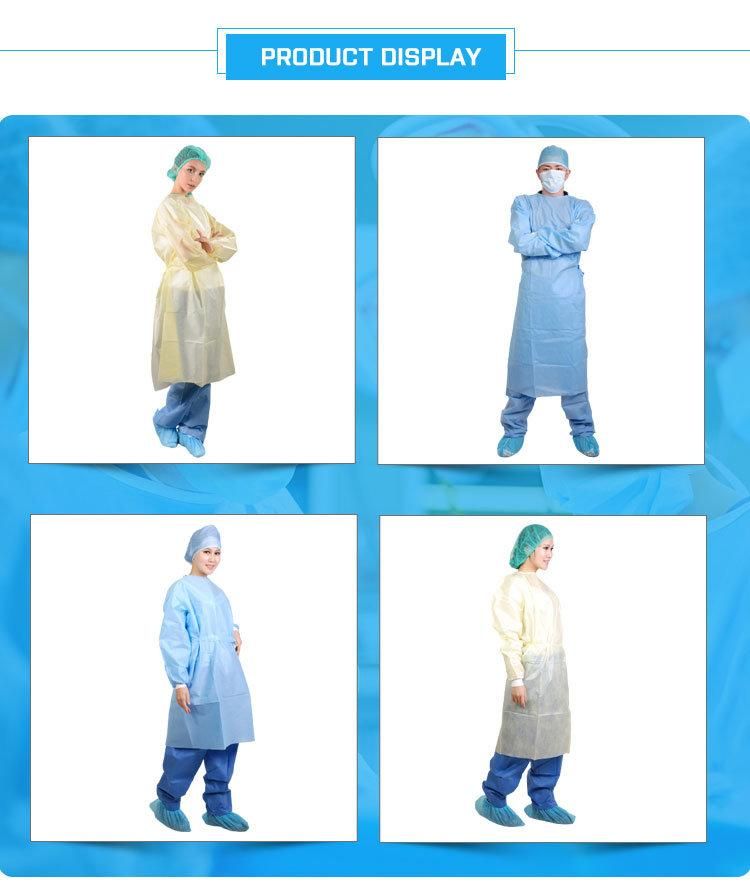 Disposable SMS Standard Surgical Gown Hospital Gown
