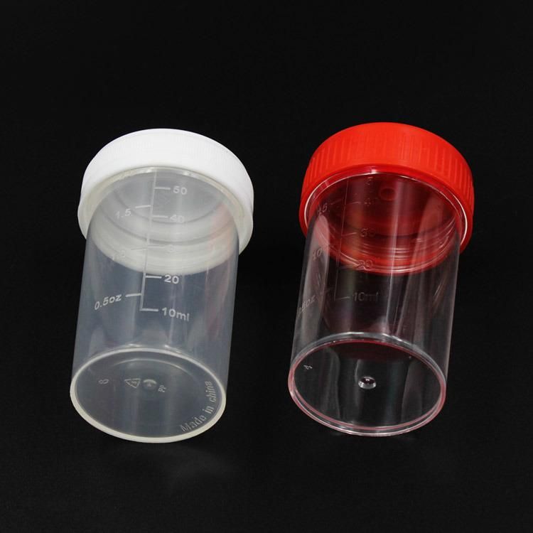 60ml Hospital Urine Sample Containers