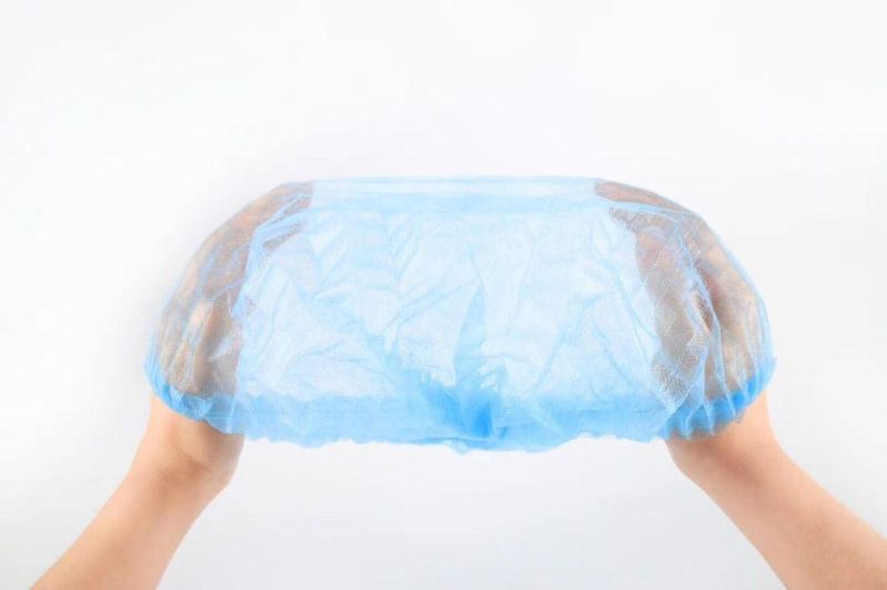 Breathable Protective Disposable Cap with Non Woven Material Bouffant Cap