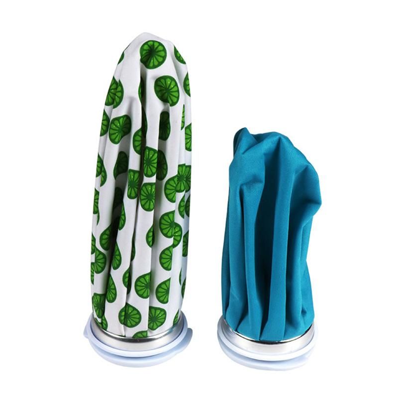 Medical Cartoon Printed PVC Cloth Ice Bag Physical Cooling Reusable Hot Cold Pack