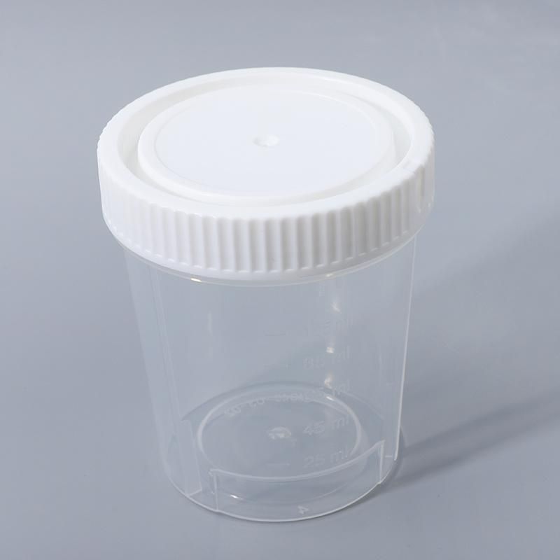 Disposable 105ml Specimen Collector Sterile Urine Cup Stool Container